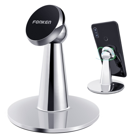 Phone Holder Desk Fonken Magnetic Mount Mobile Phone Stand 360
